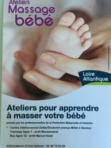 massage bébé