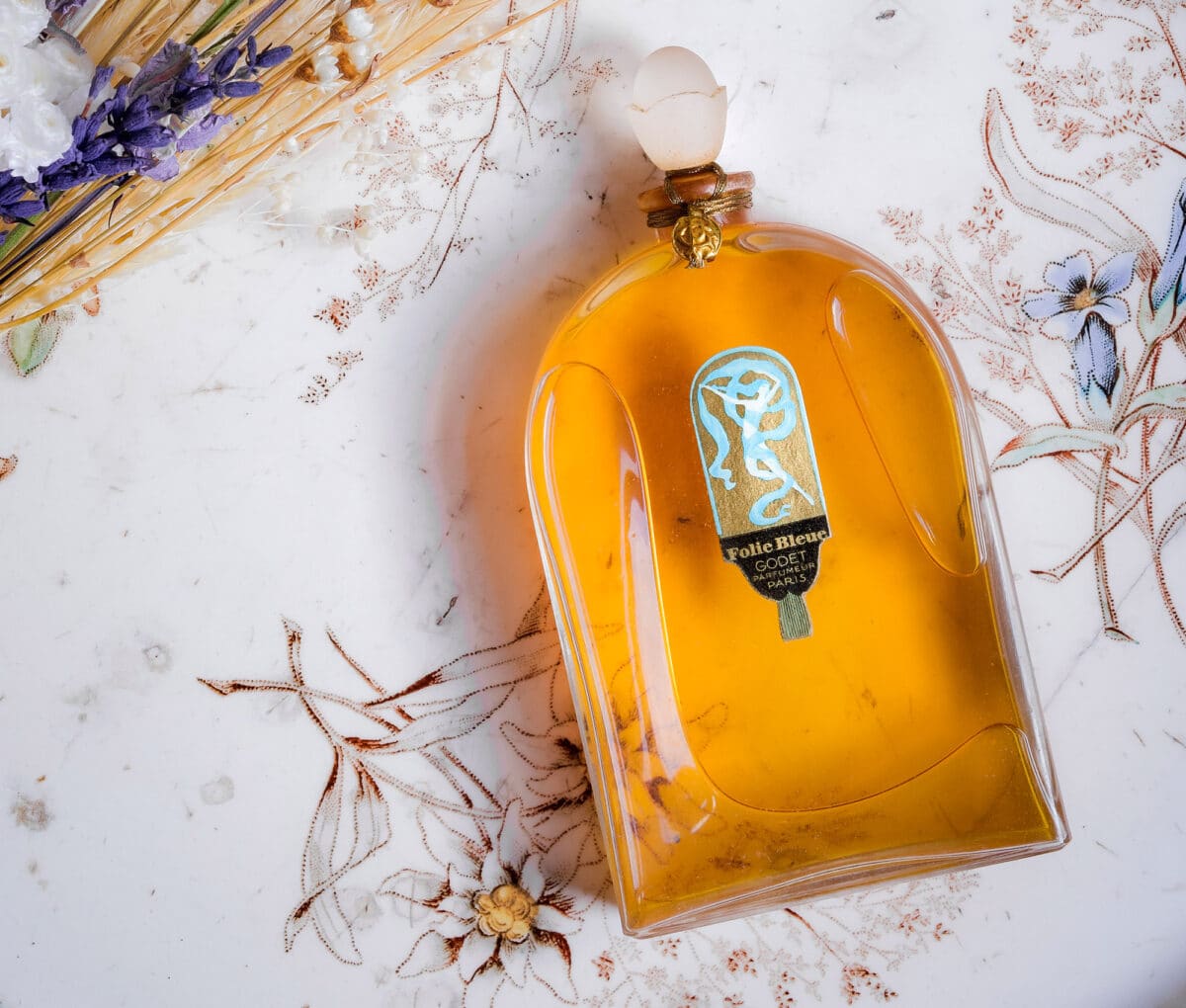 Sonia Godet, héritière de la famille, a redonné vie à Folie Bleue et à plusieurs autres fragrances d'exception